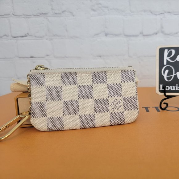 Louis Vuitton Accessories - ❌❌SOLD ❌❌ Louis Vuitton Key Pouch Damier Azur